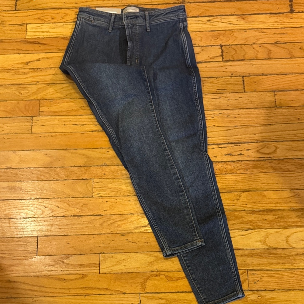 Everlane Deep Blue Skinny Jeans